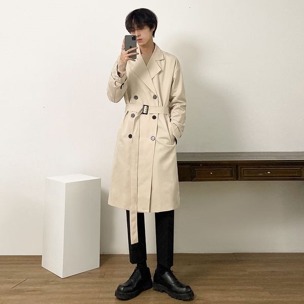 2021 double-breasted trench men's fashion casual long coat men oversize windbreaker jacket mens overcoat -2xl lh0b, Tan;black
2021 double-breasted trench men's fashion casual long coat men oversize windbreaker jacket mens overcoat -2xl lh0b, Tan;black