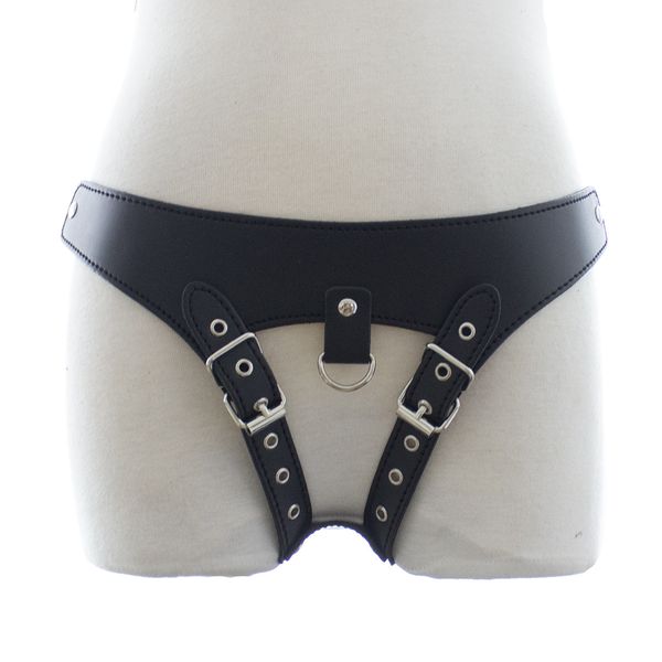 female sexyy faux leather chastity belt lingerie body harness black panties t-back fetish erotic tool for couples flirt game
female sexyy faux leather chastity belt lingerie body harness black panties t-back fetish erotic tool for couples flirt game