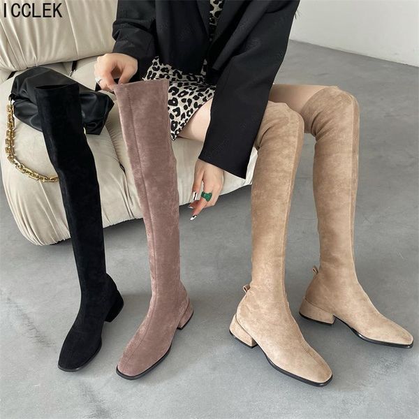 boots winter women over the knee high woman fashion suede thigh long booties squaer heel black slip on ladies shoes
boots winter women over the knee high woman fashion suede thigh long booties squaer heel black slip on ladies shoes