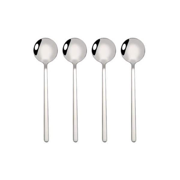 spoons 4pcs portable coffee spoon stainless steel home ice cream kitchen tool long handle small round head easy clean multifunctional
spoons 4pcs portable coffee spoon stainless steel home ice cream kitchen tool long handle small round head easy clean multifunctional