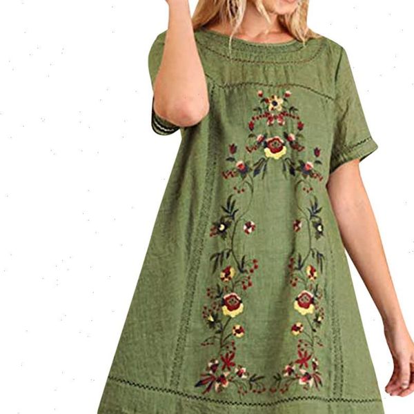 women cotton line embroidered tunic dress summer bohemian short sleeve loose mini dress ladies swimwear plus size 5%, Black;gray
women cotton line embroidered tunic dress summer bohemian short sleeve loose mini dress ladies swimwear plus size 5%, Black;gray