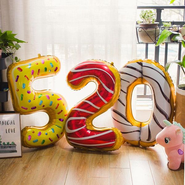 1pcs/lot donut birthday party 42inch 1st birthday foil balloon baby shower happy decoration inflatable ball sweet party
1pcs/lot donut birthday party 42inch 1st birthday foil balloon baby shower happy decoration inflatable ball sweet party
