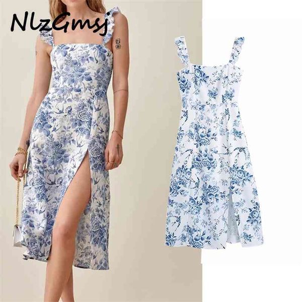 dres vintage floral print woman spaghetti strap tie chiffon elegant ruffle midi 05 210628, Black;gray
dres vintage floral print woman spaghetti strap tie chiffon elegant ruffle midi 05 210628, Black;gray