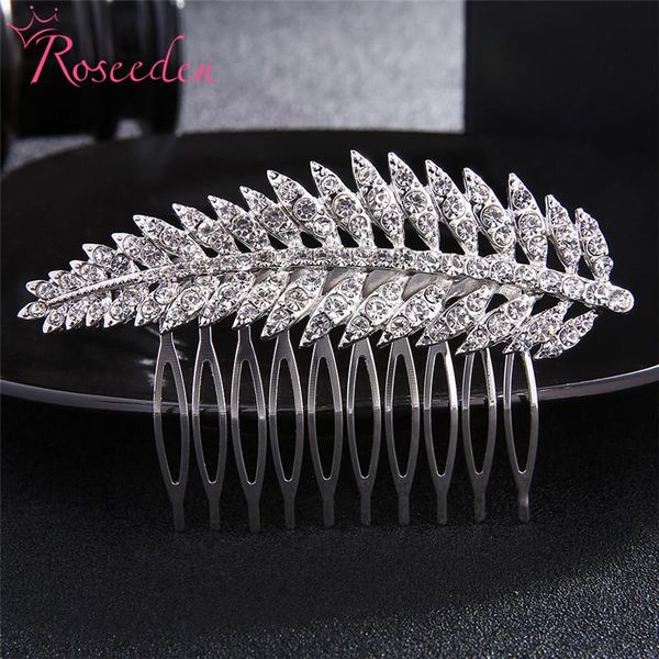 hair clips & barrettes shiny leaves wedding accessories bride comb bridal bridesmaid rhinestone headpiece re3377, Golden;silver
hair clips & barrettes shiny leaves wedding accessories bride comb bridal bridesmaid rhinestone headpiece re3377, Golden;silver