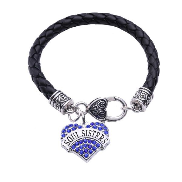 charm bracelets trendy bracelet for women heart pendant soul sisters written fashion choice zinc alloy provide drop, Golden;silver
charm bracelets trendy bracelet for women heart pendant soul sisters written fashion choice zinc alloy provide drop, Golden;silver