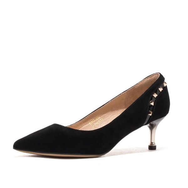 dress shoes st&sat women leather fashion high-heel rivet pumps pointed toe thin heels 2021 office & career work comfortable, Black
dress shoes st&sat women leather fashion high-heel rivet pumps pointed toe thin heels 2021 office & career work comfortable, Black
