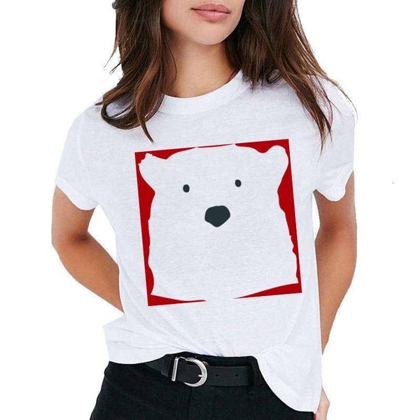 cute bear print ladies t-shirt summer fashion fashionable short-sleeved white t-shirt harajuku graphic t-shirt women
cute bear print ladies t-shirt summer fashion fashionable short-sleeved white t-shirt harajuku graphic t-shirt women