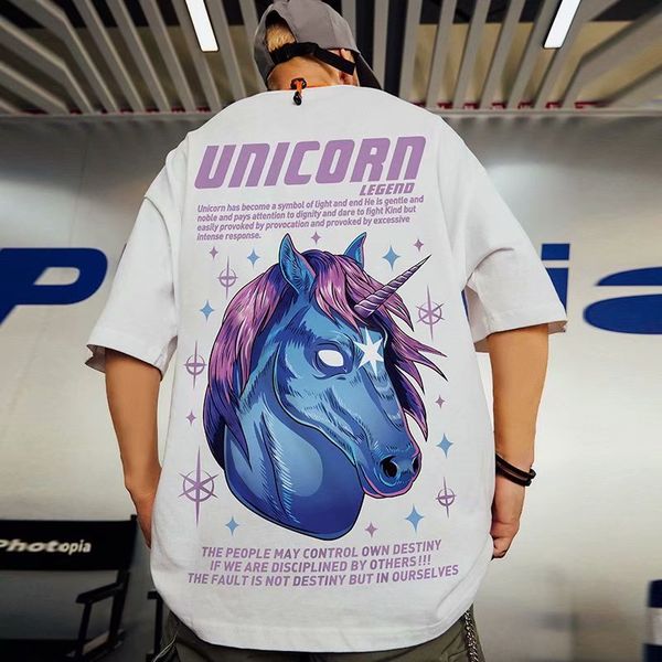 european and american trend men's hip-hop t-shirts, high-quality, comfortable, breathable, fashionable, street daily travel, home party, White;black
european and american trend men's hip-hop t-shirts, high-quality, comfortable, breathable, fashionable, street daily travel, home party, White;black