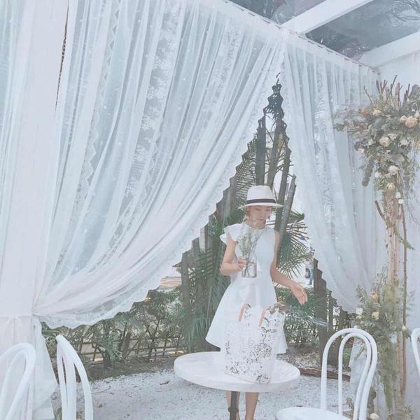 french white curtains for lace girl's bedroom europe type small emotional appeal lace pattern pervious to light tulle curtains
french white curtains for lace girl's bedroom europe type small emotional appeal lace pattern pervious to light tulle curtains
