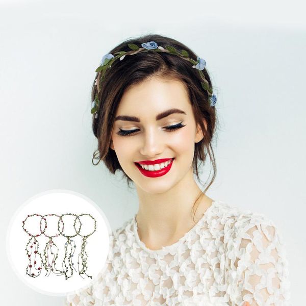 decorative flowers & wreaths 4pcs hawaiian rose garland bridal headgear bridesmaid headband
decorative flowers & wreaths 4pcs hawaiian rose garland bridal headgear bridesmaid headband