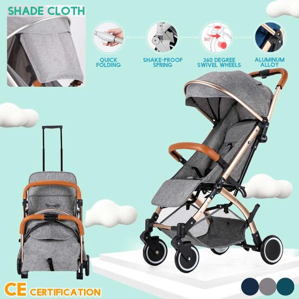 lightweight baby stroller portable travel baby carriage foldable prams comfort big seat can sit can lie down big roof with gifts
lightweight baby stroller portable travel baby carriage foldable prams comfort big seat can sit can lie down big roof with gifts