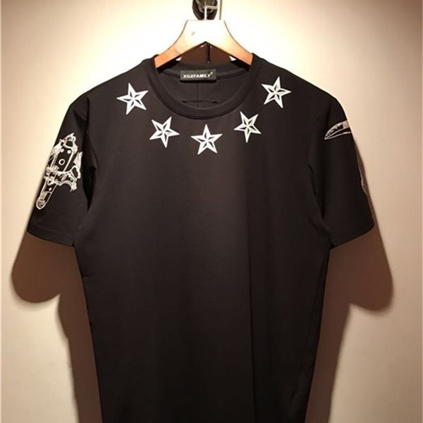 2019 summer new fashion brand mens t shirt the stars 47 prints couples t shirt mens clothing casual mens short sleeve, White;black
2019 summer new fashion brand mens t shirt the stars 47 prints couples t shirt mens clothing casual mens short sleeve, White;black