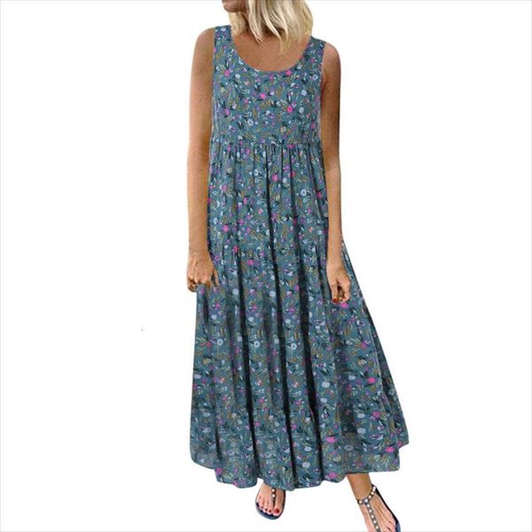 summer plus size casual women dress loose sleeveless floral daily print long maxi robe femme 19jun24, Black;gray
summer plus size casual women dress loose sleeveless floral daily print long maxi robe femme 19jun24, Black;gray