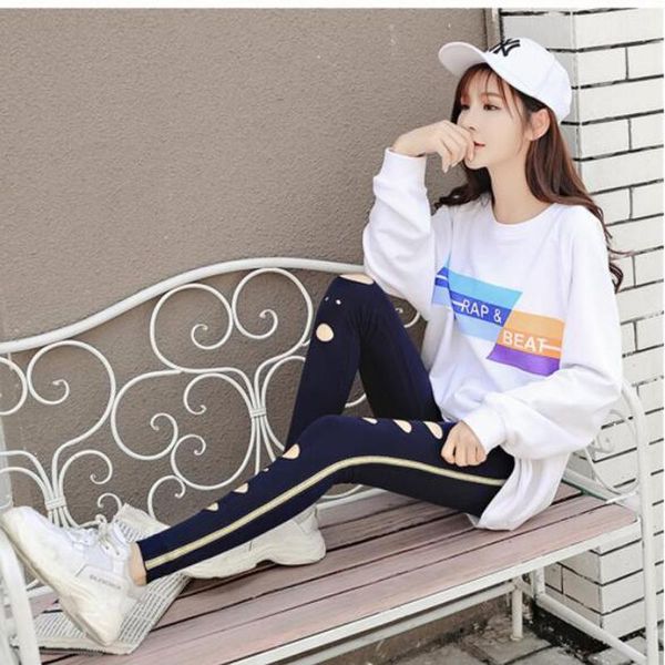 women's leggings for women 2021 side sequin ribbon strip ripped hole elastic skinny jeggings plus size 4xl 2xl l black grey
women's leggings for women 2021 side sequin ribbon strip ripped hole elastic skinny jeggings plus size 4xl 2xl l black grey