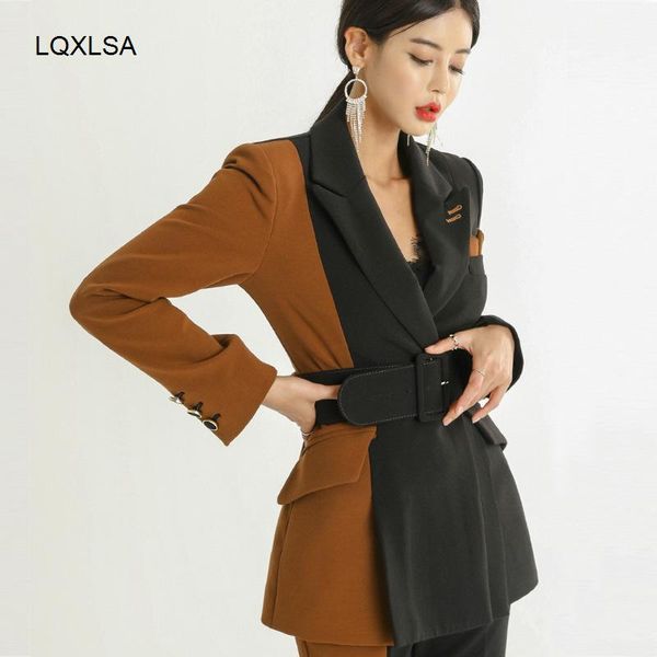 2021 new women office lady pant suits blazer suit coat with ankle length trouser set blazer suit two pieces set, White
2021 new women office lady pant suits blazer suit coat with ankle length trouser set blazer suit two pieces set, White