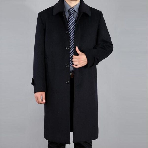 men's wool & blends middle-aged father woolen coat over-knee ultra - long cashmere thick windbreaker autumn winter black grey brown
men's wool & blends middle-aged father woolen coat over-knee ultra - long cashmere thick windbreaker autumn winter black grey brown