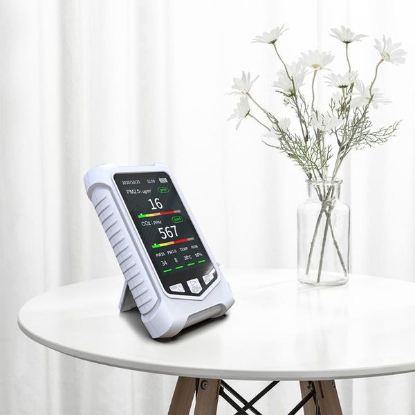 multifunctional air quality analyzer co2 carbon dioxide sensor pm2.5 temperature and humidity monitor infrared ndir detector
multifunctional air quality analyzer co2 carbon dioxide sensor pm2.5 temperature and humidity monitor infrared ndir detector