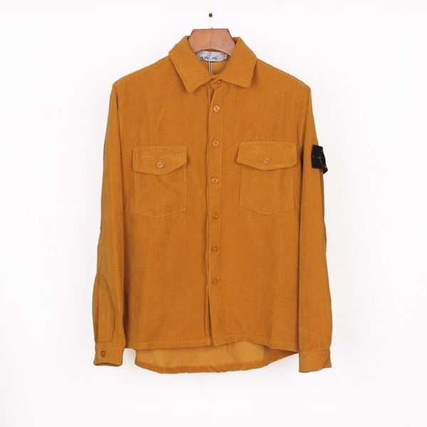 21ss stone spring island long sleeve tees embroidered round logo men women casual shirts couple casual designer 022805, Black;brown
21ss stone spring island long sleeve tees embroidered round logo men women casual shirts couple casual designer 022805, Black;brown