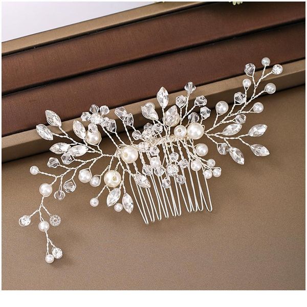 wedding headdress hair combs for bride silver color rhinestones pearls women hairpins bridal headpiece hair combs acc jllndv
wedding headdress hair combs for bride silver color rhinestones pearls women hairpins bridal headpiece hair combs acc jllndv