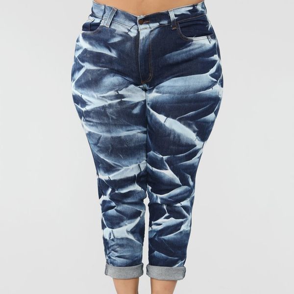shorts jeans new women summer jeans denim female pockets wash denim printing jean distress trousers jean cloth, Blue