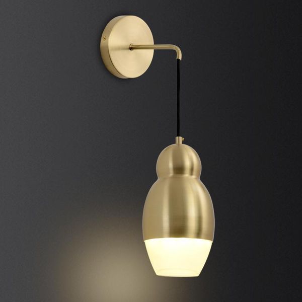 wall lamp nordic modern gourd brass lamps american minimalist bedside restaurant el corridor bedroom hanging lights fixtures
wall lamp nordic modern gourd brass lamps american minimalist bedside restaurant el corridor bedroom hanging lights fixtures