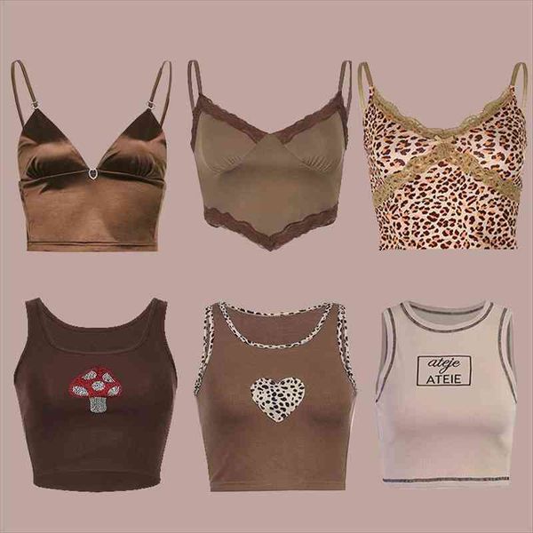 crop y2k aesthetic womens cami cute summer halter brown fashion casual female sleeveless 90s corset top, White
crop y2k aesthetic womens cami cute summer halter brown fashion casual female sleeveless 90s corset top, White