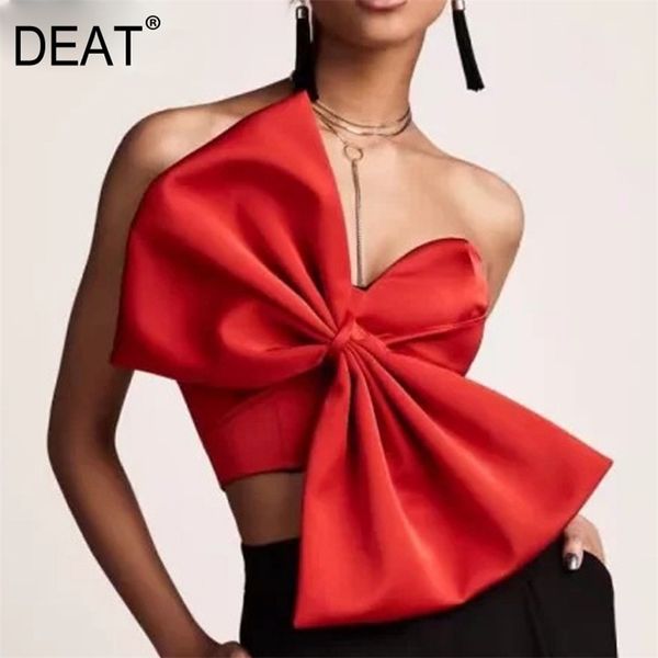 deat new spring fashion temperament korea solid color bow wrapped chest women tide pd121 210316, White
deat new spring fashion temperament korea solid color bow wrapped chest women tide pd121 210316, White