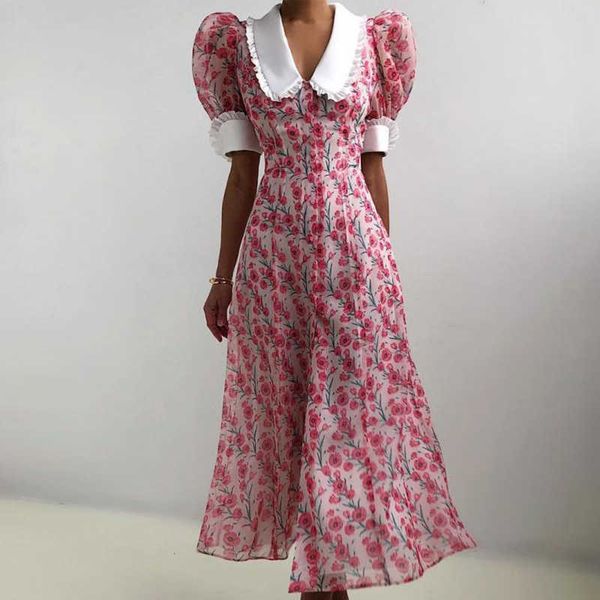 holiady women elegant brand clothes deep v print waist fashion retro puff sleeve slim button ruffles print long dress y1006, Black;gray
holiady women elegant brand clothes deep v print waist fashion retro puff sleeve slim button ruffles print long dress y1006, Black;gray