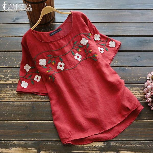 women's blouses & shirts oversized embroidery blouse vintage linen tunic casual white female short sleeve blusas woman summer shirt ch
women's blouses & shirts oversized embroidery blouse vintage linen tunic casual white female short sleeve blusas woman summer shirt ch