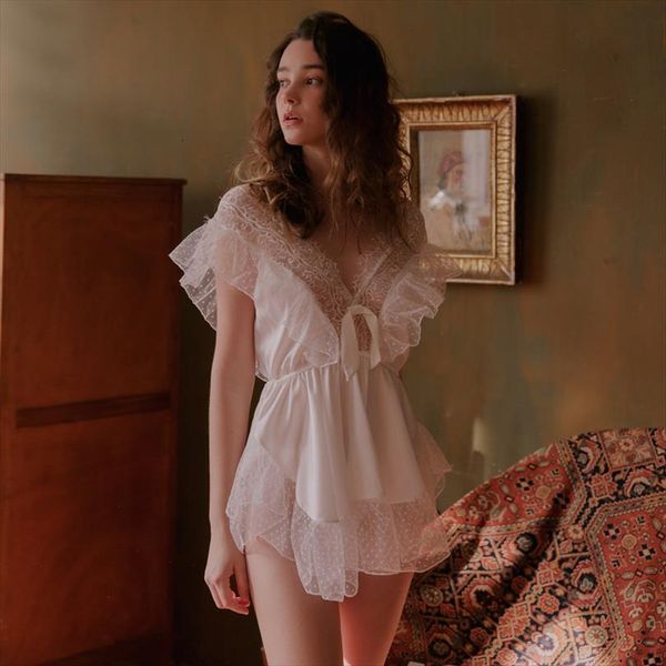 french nightgown young women sleepwear girls sweet nightdress v neck lace hollow temptation seduction sleeveless back p, Black;red
french nightgown young women sleepwear girls sweet nightdress v neck lace hollow temptation seduction sleeveless back p, Black;red