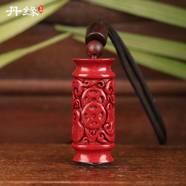 souvenirs guizhou wanshan danyuan cinnabar high content purple gold sand middle column pendant men's and women's national style
souvenirs guizhou wanshan danyuan cinnabar high content purple gold sand middle column pendant men's and women's national style