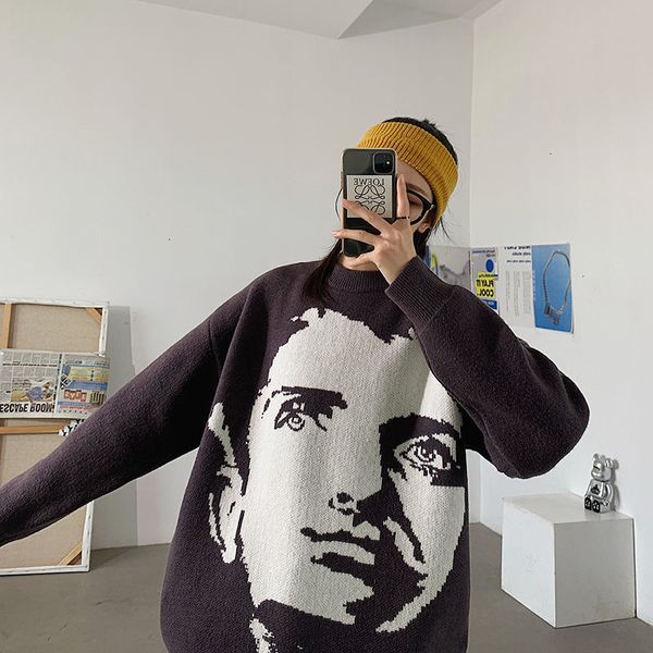 new 2021 men's winter warm korean streetwear fashion woman pullovers autumn graphic printed casual sweater luvj, White;black
new 2021 men's winter warm korean streetwear fashion woman pullovers autumn graphic printed casual sweater luvj, White;black