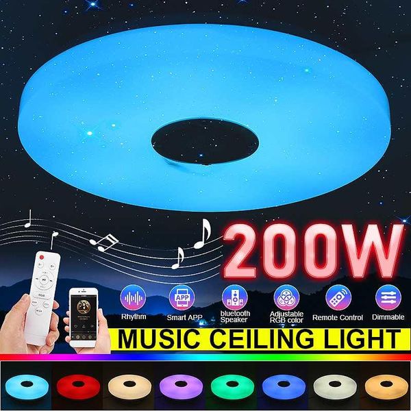 ceiling lights 200w led light with remote control bluetooth speaker modern app dimmable rgb music for bedroom livingroom
ceiling lights 200w led light with remote control bluetooth speaker modern app dimmable rgb music for bedroom livingroom