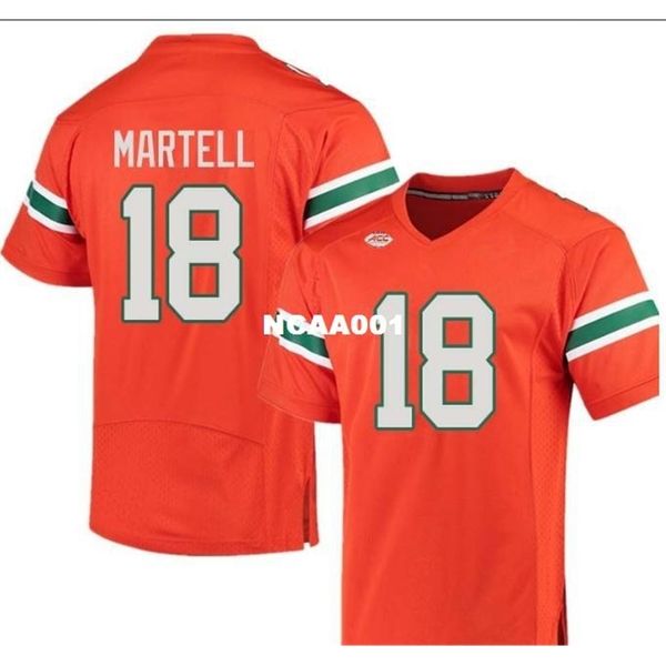 001 miami hurricanes tate martell #18 real full embroidery college jersey size s-4xl or custom any name or number jersey, Black
001 miami hurricanes tate martell #18 real full embroidery college jersey size s-4xl or custom any name or number jersey, Black