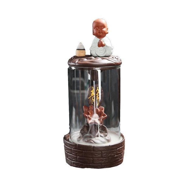 fragrance lamps backflow incense burner ceramic acrylic plastic cup buddha lotus furnace aroma tower +10pcs cones
fragrance lamps backflow incense burner ceramic acrylic plastic cup buddha lotus furnace aroma tower +10pcs cones