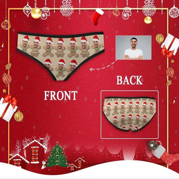 women's panties custom face po christmas gingerbread women all over print high-cut briefs personalized female unique anniversary gift, Black;pink
women's panties custom face po christmas gingerbread women all over print high-cut briefs personalized female unique anniversary gift, Black;pink
