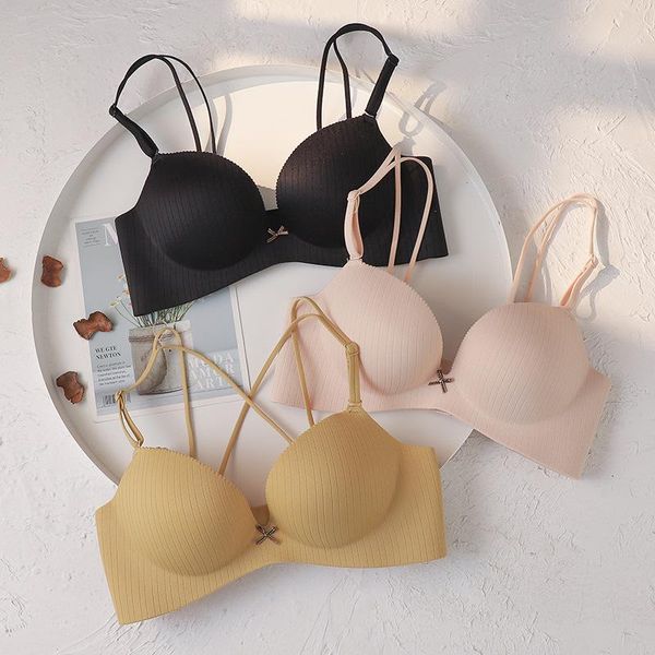 women seamless bra wirelingerie push up bralette small chest 3/4 cup brassiere underwear female breath intimates #f, Red;black
women seamless bra wirelingerie push up bralette small chest 3/4 cup brassiere underwear female breath intimates #f, Red;black