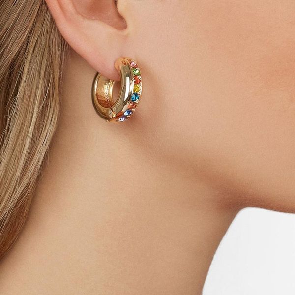 hoop & huggie roamd earrings for women 2021 versatile small hipster fashion jewelry christmas gifts kolczyki pendientes w6, Golden;silver
hoop & huggie roamd earrings for women 2021 versatile small hipster fashion jewelry christmas gifts kolczyki pendientes w6, Golden;silver