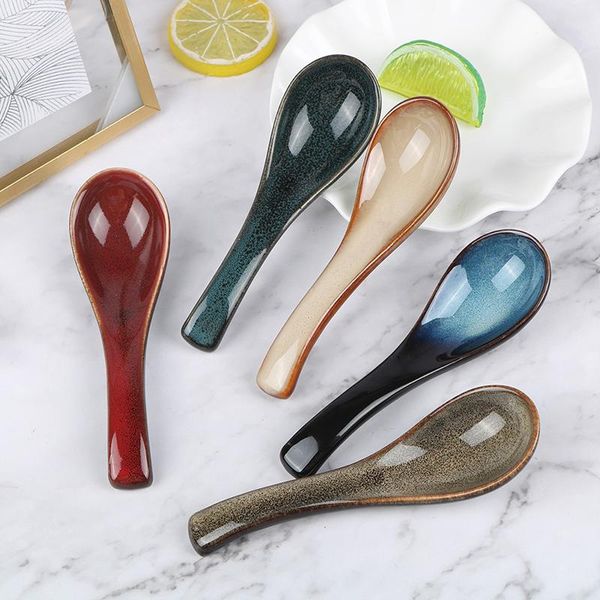 spoons 1ps japanese ceramic spoon kitchen cooking utensil tool soup teaspoon catering for kicthen
spoons 1ps japanese ceramic spoon kitchen cooking utensil tool soup teaspoon catering for kicthen