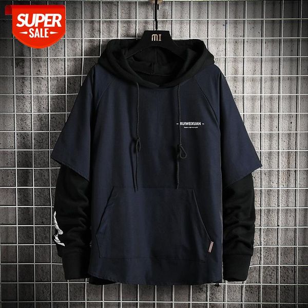 2020 autumn men hoodies new patchwork streetwear casual sweatshirts graphic printed 7xl plus size #3z6y, Black
2020 autumn men hoodies new patchwork streetwear casual sweatshirts graphic printed 7xl plus size #3z6y, Black
