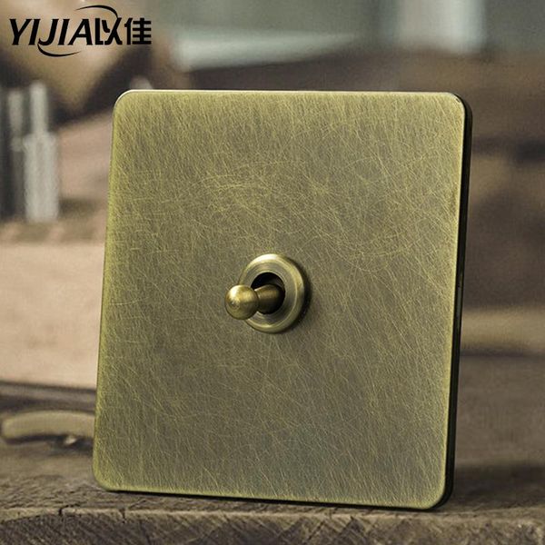 smart home control brass wall switch vintage toggle 220v 1gang2gang3gang4gang 2way 10a retro light for living room lever
smart home control brass wall switch vintage toggle 220v 1gang2gang3gang4gang 2way 10a retro light for living room lever