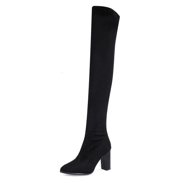finger pointed suede in at knee-high super high heels burgundy women's soft teddy leopard boots bw0v, Black
finger pointed suede in at knee-high super high heels burgundy women's soft teddy leopard boots bw0v, Black