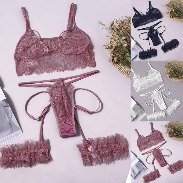 bras sets 3pcs bra g-string garter suit womens lingerie lace set lady thong underwear female ruffled erotic, Red;black
bras sets 3pcs bra g-string garter suit womens lingerie lace set lady thong underwear female ruffled erotic, Red;black