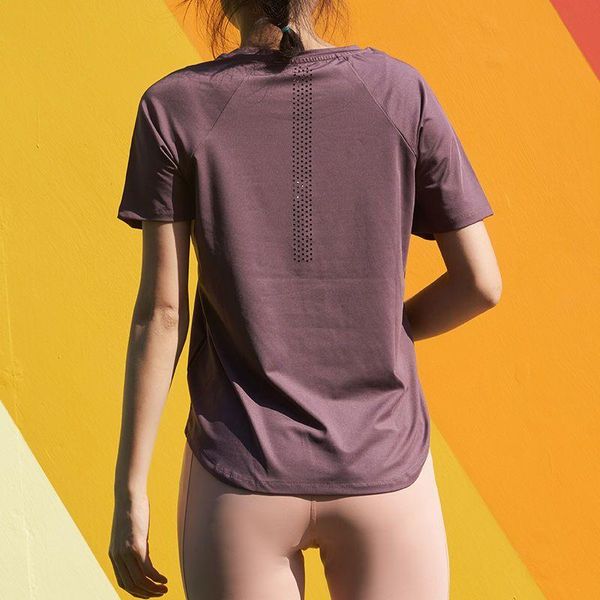 yoga outfit women's shirt workout clothes loose quick-drying breathable short-sleeved o-veck mesh blouse summer thin sports top
yoga outfit women's shirt workout clothes loose quick-drying breathable short-sleeved o-veck mesh blouse summer thin sports top