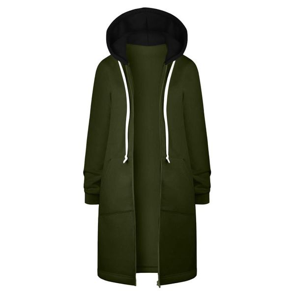 women's jackets 2021 pure color coat with bicolor spliced hood womens long sleeve zip up straight jacket for woman autumn clothes mante, Black;brown
women's jackets 2021 pure color coat with bicolor spliced hood womens long sleeve zip up straight jacket for woman autumn clothes mante, Black;brown