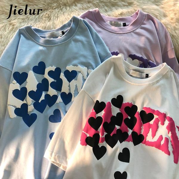 women's t-shirt oversize tshirts white blue purple love printed short-sleeved women korean style black loose o-neck
women's t-shirt oversize tshirts white blue purple love printed short-sleeved women korean style black loose o-neck