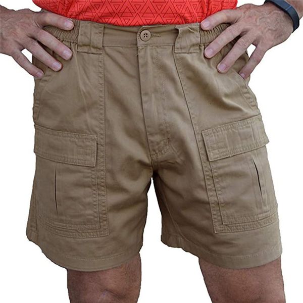 new summer casual fashion multi pockets cargo effen color high tail men loose overalls male sports shorts, White;black
new summer casual fashion multi pockets cargo effen color high tail men loose overalls male sports shorts, White;black