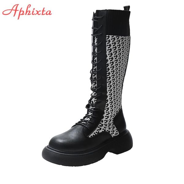 boots aphixta 2021 winter high long women fashion over the knee beige lace-up comfortable ladies cotton fabric shoes, Black
boots aphixta 2021 winter high long women fashion over the knee beige lace-up comfortable ladies cotton fabric shoes, Black