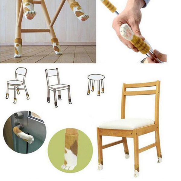 storage bags 4pcs chair foot cover cat table socks leg covers floor protectors non-slip knitting for furniture
storage bags 4pcs chair foot cover cat table socks leg covers floor protectors non-slip knitting for furniture