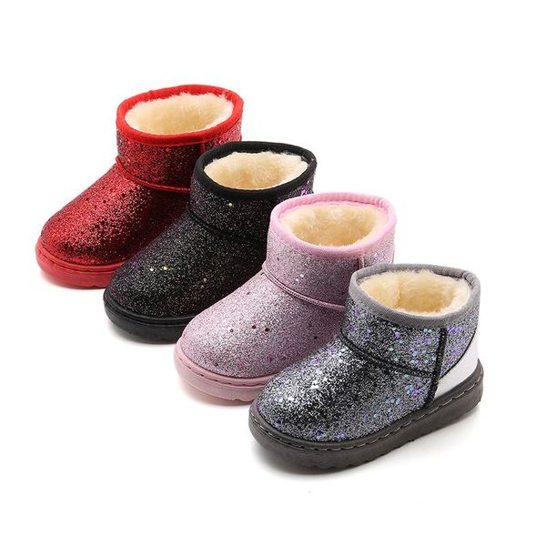 boots 2021 winter children' snow girls sequined flat shoes kids princess booties fashion bling plush warm 2.5, Black;grey
boots 2021 winter children' snow girls sequined flat shoes kids princess booties fashion bling plush warm 2.5, Black;grey
